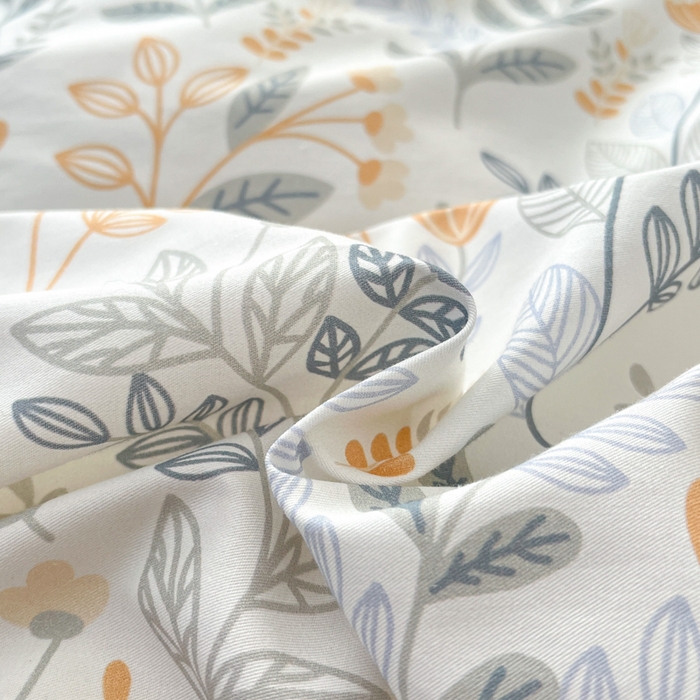 91家纺网 家纺一手货源 找家纺 仔仔熊 2025新款全棉印花四件套 叶知夏