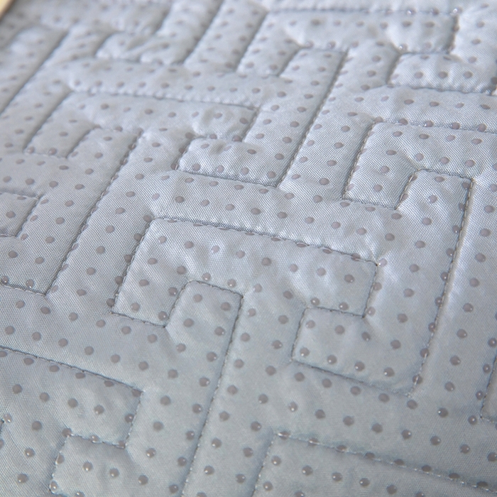 91家纺网 家纺一手货源 找家纺 美丽折2025夏季新品高端加厚全冰丝生物基乳胶凉席三件套 水洗天然乳胶凉席 豆沙T