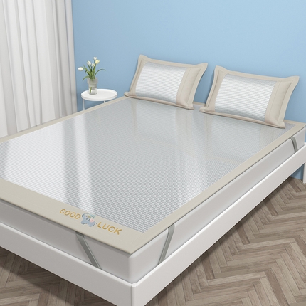 91家纺网 家纺一手货源 找家纺 （总）绒艺席业 2025新款A类抗菌冰丝凉席系列-小象宝款