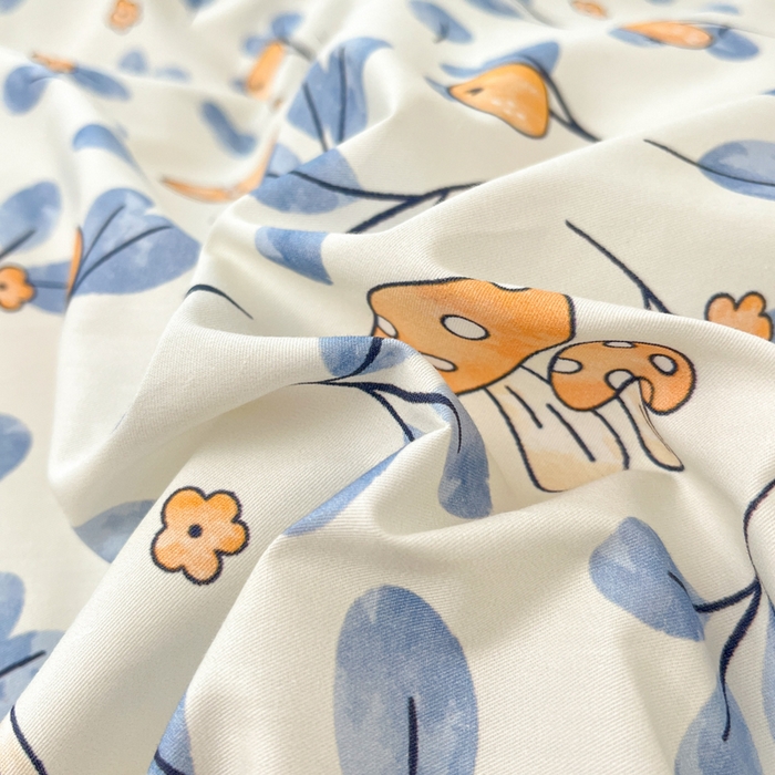 91家纺网 家纺一手货源 找家纺 仔仔熊 2025新款全棉印花四件套 可爱兔