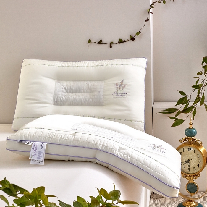 91家纺网 家纺一手货源 找家纺 （总）爱尚家枕芯 2025新款薰衣草舒适承托养颈枕枕头枕芯