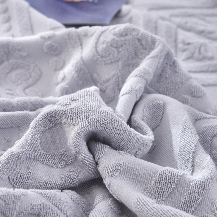 91家纺网 家纺一手货源 找家纺 爱港家纺 2025新款上海专版老式怀旧全棉A类纱布毛巾被 古韵-灰 