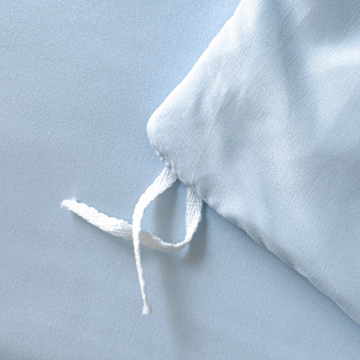 91家纺网 家纺一手货源 找家纺 狂想家  2025新款立体蕾丝花边梦娜系列四件套 梦娜晴空兰