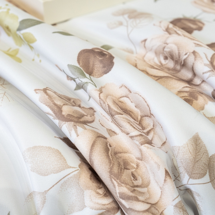 91家纺网 家纺一手货源 找家纺 归属2025新款水洗真丝夏被四件套空调被夏凉被 玫瑰园