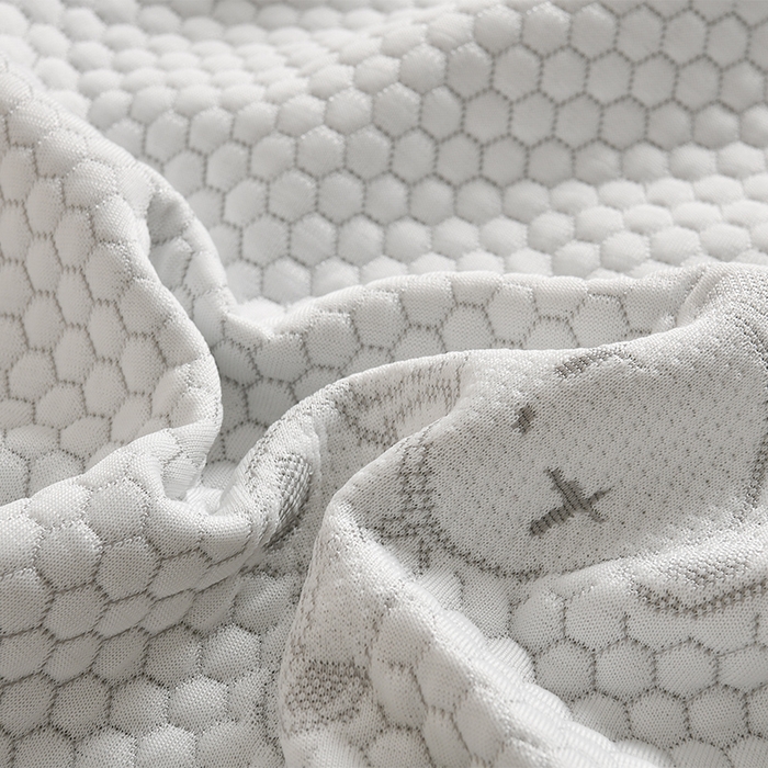 91家纺网 家纺一手货源 找家纺 艾兜坊 2025新款凉豆豆双人枕套 极简小熊-灰