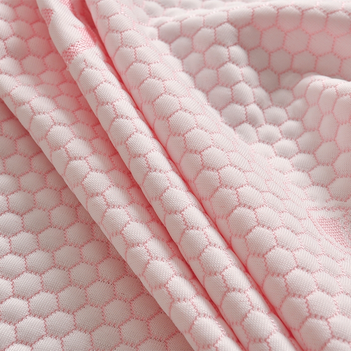 91家纺网 家纺一手货源 找家纺 艾兜坊 2025新款凉豆豆双人枕套 极简小熊-粉