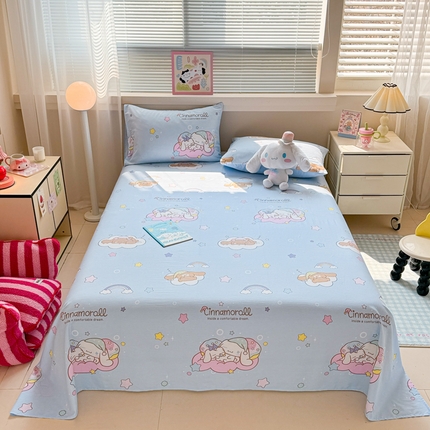 （总）呗旺鹿 2025新款正版三丽鸥全棉13372单品床单