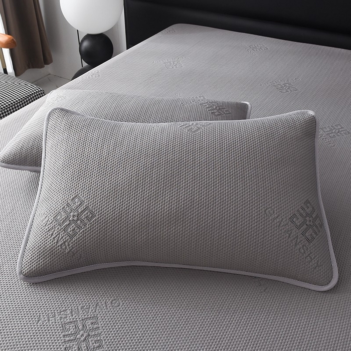 91家纺网 家纺一手货源 找家纺 （总）绒多多 2025新款A类凉感冰豆豆席子凉席床笠款