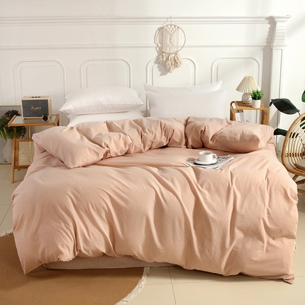 91家纺网 家纺一手货源 找家纺 （总）恋之语 2025新款全棉纯棉色织被套单品单被套被套单件