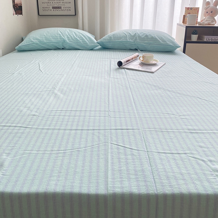 91家纺网 家纺一手货源 找家纺 艾咪-Amy ntmy 2025新款全棉纯棉色织水洗棉单品-平铺款 沁园