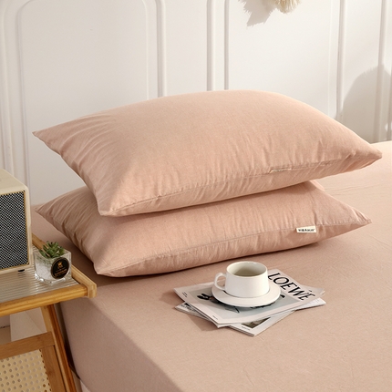 91家纺网 家纺一手货源 找家纺 （总）恋之语家纺 2025新款全棉纯棉色织枕套单品单枕套枕套单件