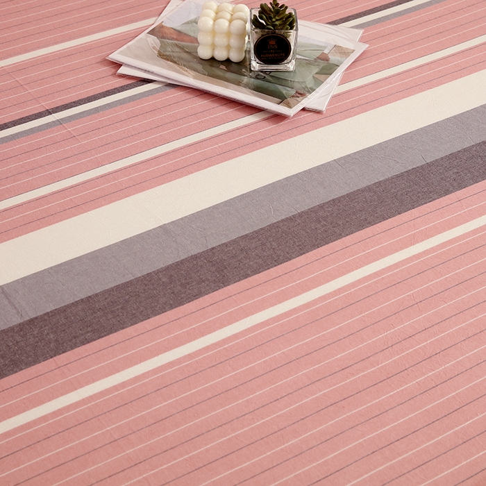 91家纺网 家纺一手货源 找家纺 恋之语家纺 2025新款全棉纯棉色织床单单品单床单床单单件 丽人粉