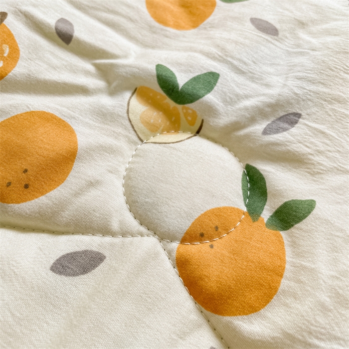 91家纺网 家纺一手货源 找家纺 美澳家纺 2025新款水洗棉印花夏被夏凉被空调被 小橘子