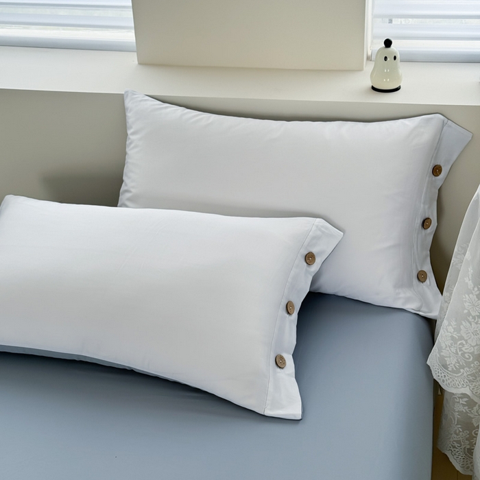 91家纺网 家纺一手货源 找家纺 艾迪尚家纺 2025新款A类纯色双拼长绒棉纯棉刺绣系列单品被套 被套单件（有单品 可定制） 白蓝序曲