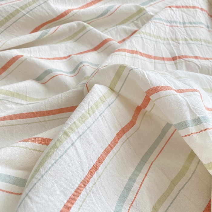 91家纺网 家纺一手货源 找家纺 艾咪-Amy ntmy 2025新款全棉纯棉色织水洗棉单品-平铺款 且乐橙