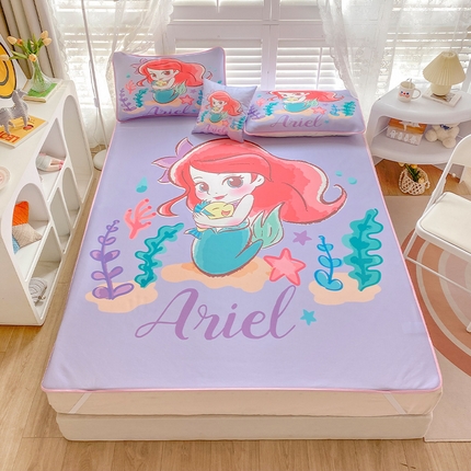 91家纺网 家纺一手货源 找家纺 （总）ds生活馆 2025新款大版卡通牛奶丝凉席