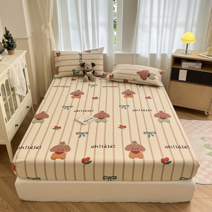 91家纺网 家纺一手货源 找家纺 （总）新印象  2025原棉老粗布床笠款