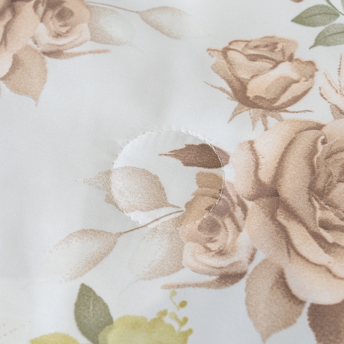 91家纺网 家纺一手货源 找家纺 归属2025新款水洗真丝夏被四件套空调被夏凉被 玫瑰园