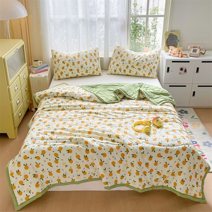 91家纺网 家纺一手货源 找家纺 （总）美澳家纺 2025新款水洗棉印花夏被夏凉被空调被