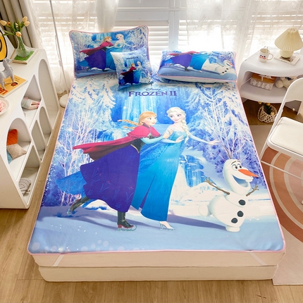 91家纺网 家纺一手货源 找家纺 （总）ds生活馆 2025新款大版卡通牛奶丝凉席