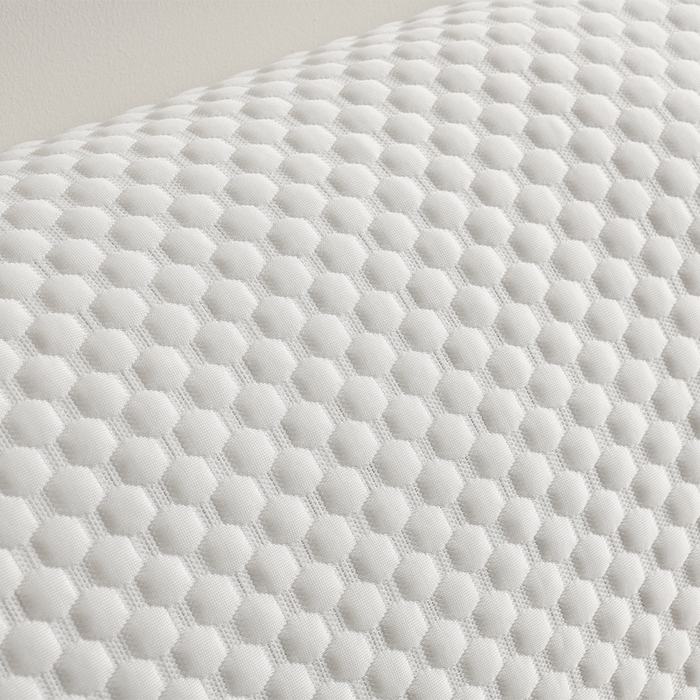 91家纺网 家纺一手货源 找家纺 艾兜坊 2025新款凉豆豆双人枕套 极简-白