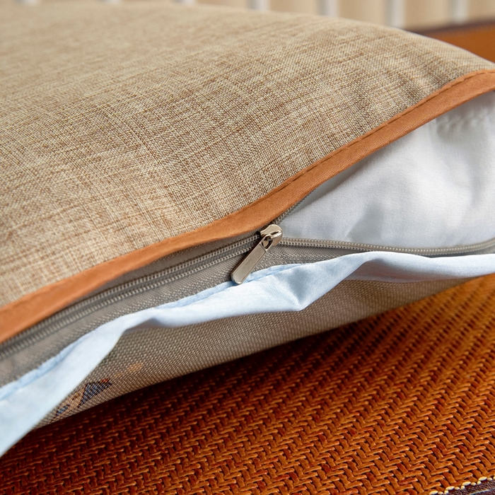 91家纺网 家纺一手货源 找家纺 梵赫 2025新款冰丝古藤双面卡通儿童凉席凉席-小恐龙车队