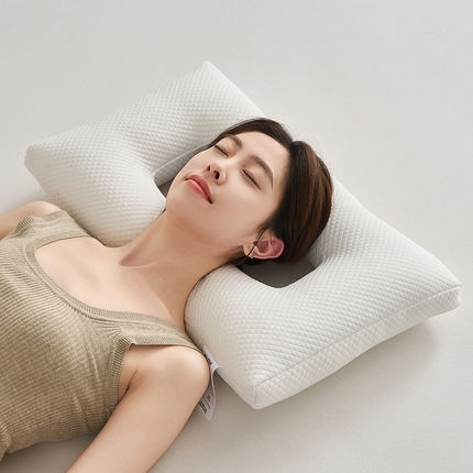 91家纺网 家纺一手货源 找家纺 （总）乐可 2025新款针织科技护耳枕枕头枕芯