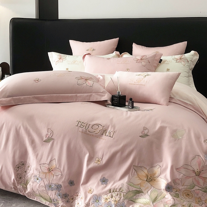 91家纺网 家纺一手货源 找家纺 （总）卡姿家纺 2024春夏优雅刺绣— 摩尔花园2