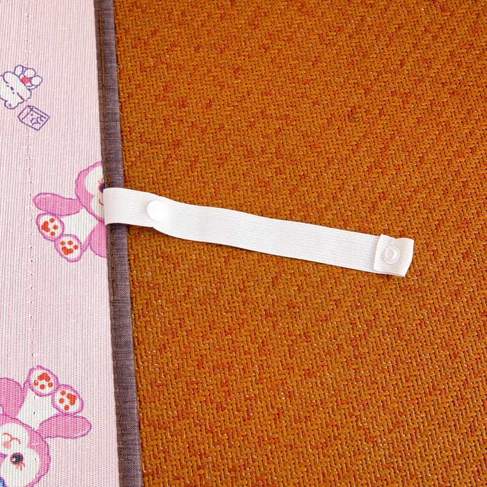 91家纺网 家纺一手货源 找家纺 梵赫 2025新款冰丝古藤双面卡通儿童凉席凉席-星黛小兔