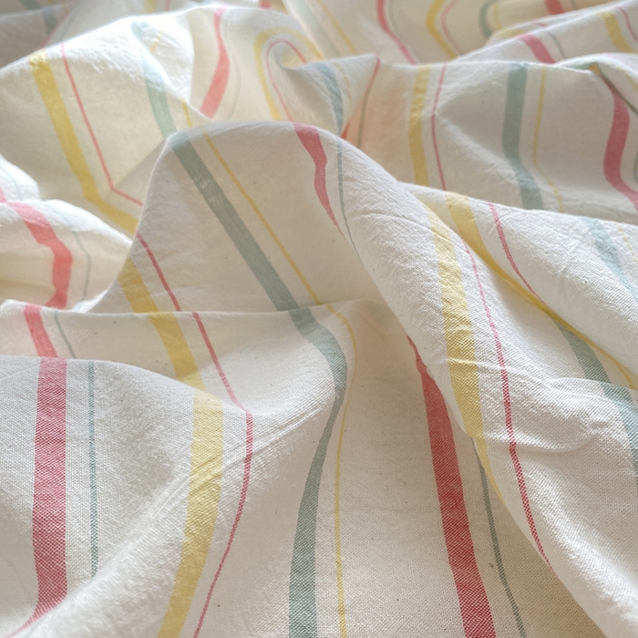 91家纺网 家纺一手货源 找家纺 艾咪-Amy ntmy 2025新款全棉纯棉色织水洗棉单品-平铺款 且乐粉