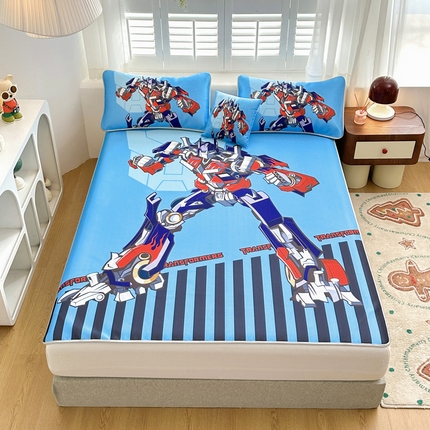 91家纺网 家纺一手货源 找家纺 （总）ds生活馆 2025新款大版卡通牛奶丝凉席