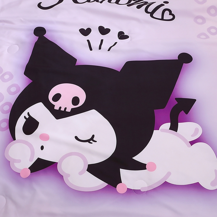 91家纺网 家纺一手货源 找家纺 2025新款三丽鸥正版授权库洛米儿童大版夏被夏凉被凉感天丝空调被夏凉被幼儿园午睡凉席夏被三件套 库洛米-魔法