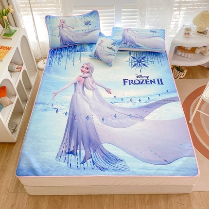 91家纺网 家纺一手货源 找家纺 （总）ds生活馆 2025新款大版卡通牛奶丝凉席