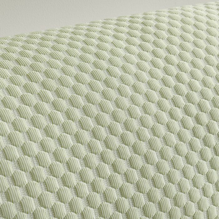 91家纺网 家纺一手货源 找家纺 艾兜坊 2025新款凉豆豆双人枕套 极简-浅绿