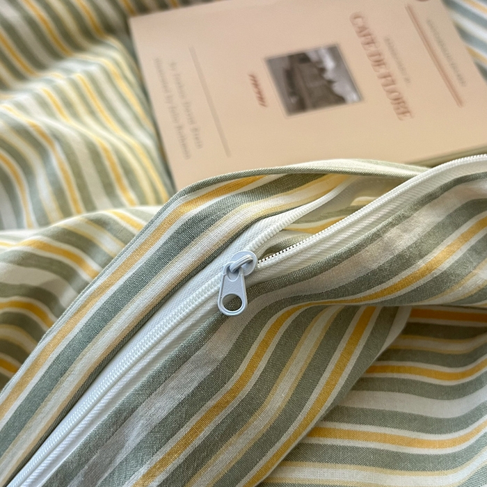 91家纺网 家纺一手货源 找家纺 （总）恋之语 2025新款全棉纯棉色织被套单品单被套被套单件