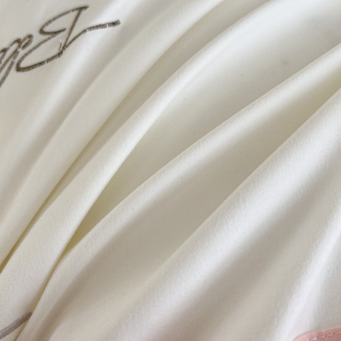 91家纺网 家纺一手货源 找家纺 恋之语 2025新款水洗棉刺绣四件套-锦绣花 锦绣花-浅玉