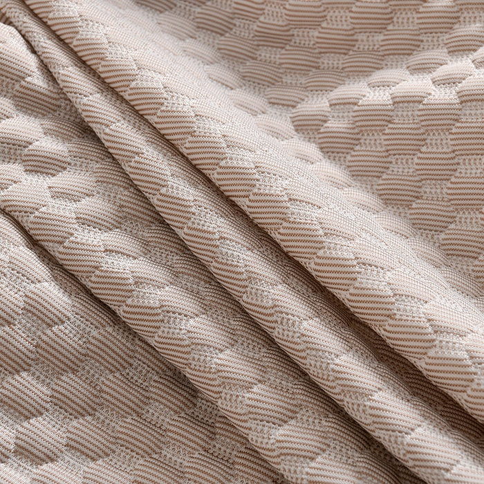 91家纺网 家纺一手货源 找家纺 艾兜坊 2025新款凉豆豆双人枕套 极简-浅咖