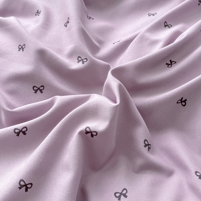 91家纺网 家纺一手货源 找家纺 丝芙妮家居2025新款水洗针织棉双层纱印花四件套 语薇