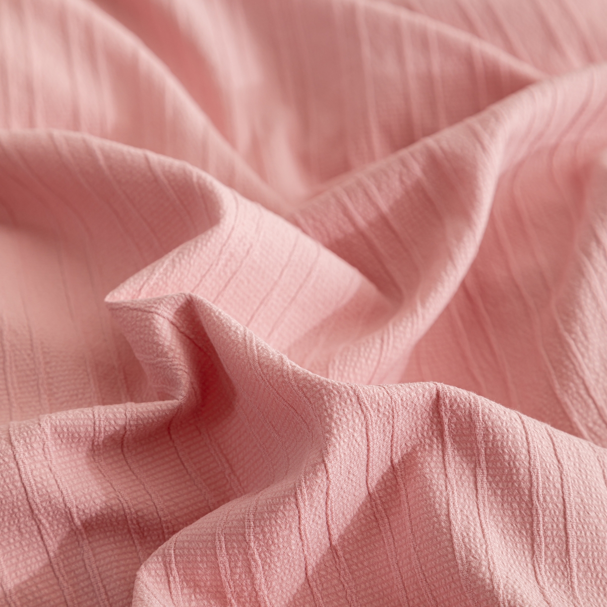 91家纺网 家纺一手货源 找家纺 恋之语 2025新款亲肤舒适提花纽扣款四件套 赛琳娜-粉