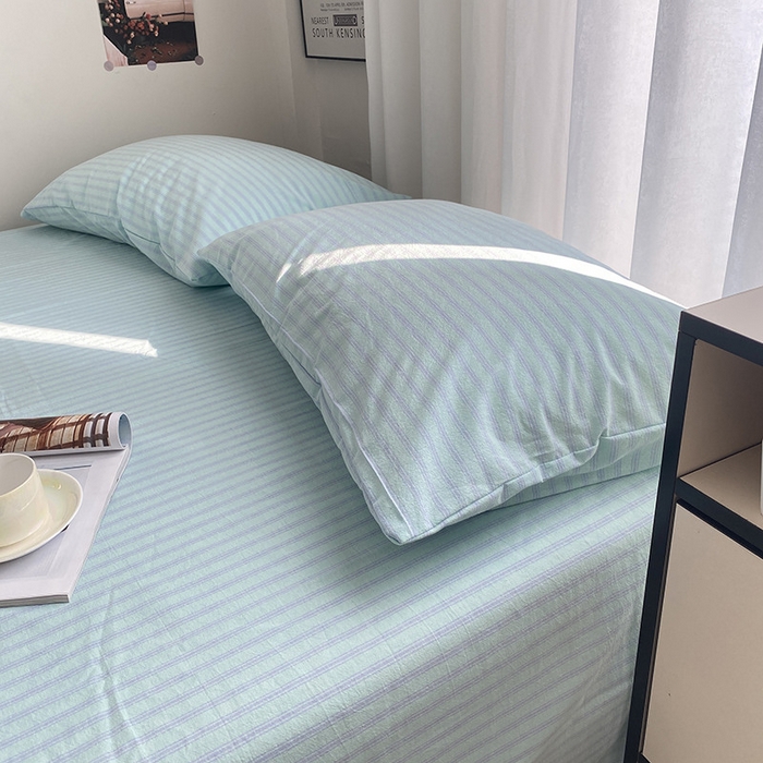 91家纺网 家纺一手货源 找家纺 艾咪-Amy ntmy 2025新款全棉纯棉色织水洗棉单品-平铺款 沁园