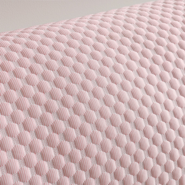 91家纺网 家纺一手货源 找家纺 艾兜坊 2025新款凉豆豆双人枕套 极简-粉