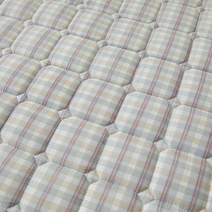 91家纺网 家纺一手货源 找家纺 喜居家纺2025新款A类水洗棉夹棉棉花床笠垫 棉-乐可灰