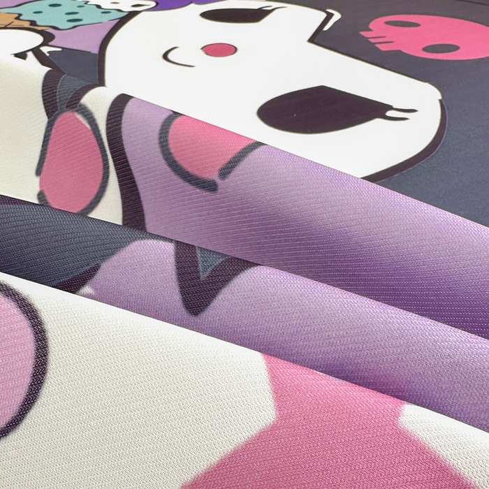 91家纺网 家纺一手货源 找家纺 ds生活馆 2025新款大版卡通牛奶丝凉席冰激凌库洛米