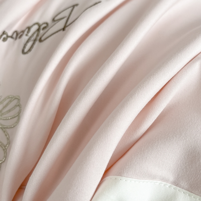 91家纺网 家纺一手货源 找家纺 （总）恋之语 2025新款水洗棉刺绣四件套-锦绣花