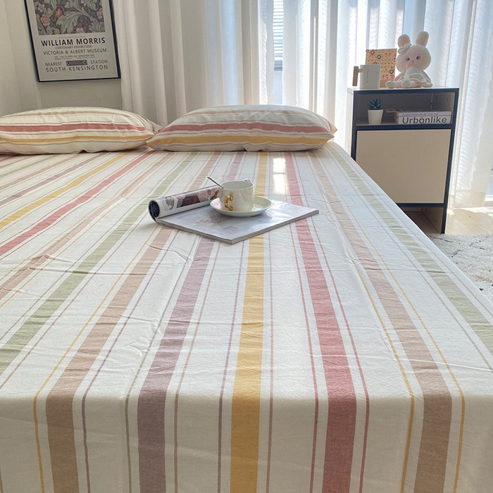 91家纺网 家纺一手货源 找家纺 艾咪-Amy ntmy 2025新款全棉纯棉色织水洗棉单品-平铺款 里威深咖