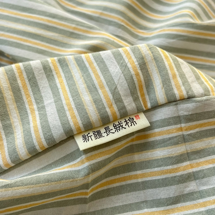 91家纺网 家纺一手货源 找家纺 （总）恋之语家纺 2025新款全棉纯棉色织床单单品单床单床单单件