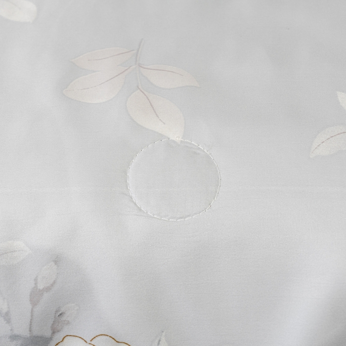 91家纺网 家纺一手货源 找家纺 归属2025新款水洗真丝夏被四件套空调被夏凉被 悦色灰