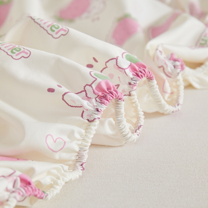 91家纺网 家纺一手货源 找家纺 （总）ds生活馆 2025新款儿童纯棉精梳棉系列单床笠