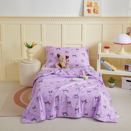 ds生活馆 2026新款儿童学生纯棉精梳棉系列单夏被 太空库洛米