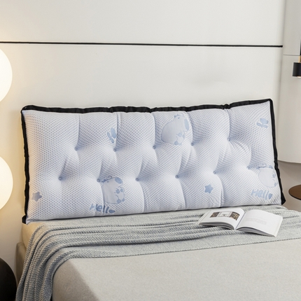 91家纺网 家纺一手货源 找家纺 色鬼布艺 2025新款冰豆豆抱枕办公室腰靠垫久坐护腰神器靠背沙发靠枕 冰豆豆-兰